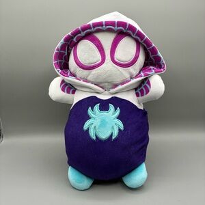 Squishmallow Marvel Spidey Amazing Friends HugMees Ghost Spider Plush 10”